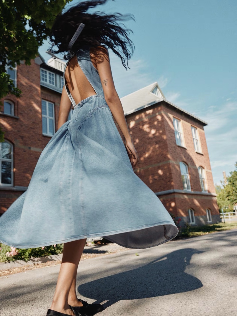 H&M DENIM DRESS - Picture 4 of 4